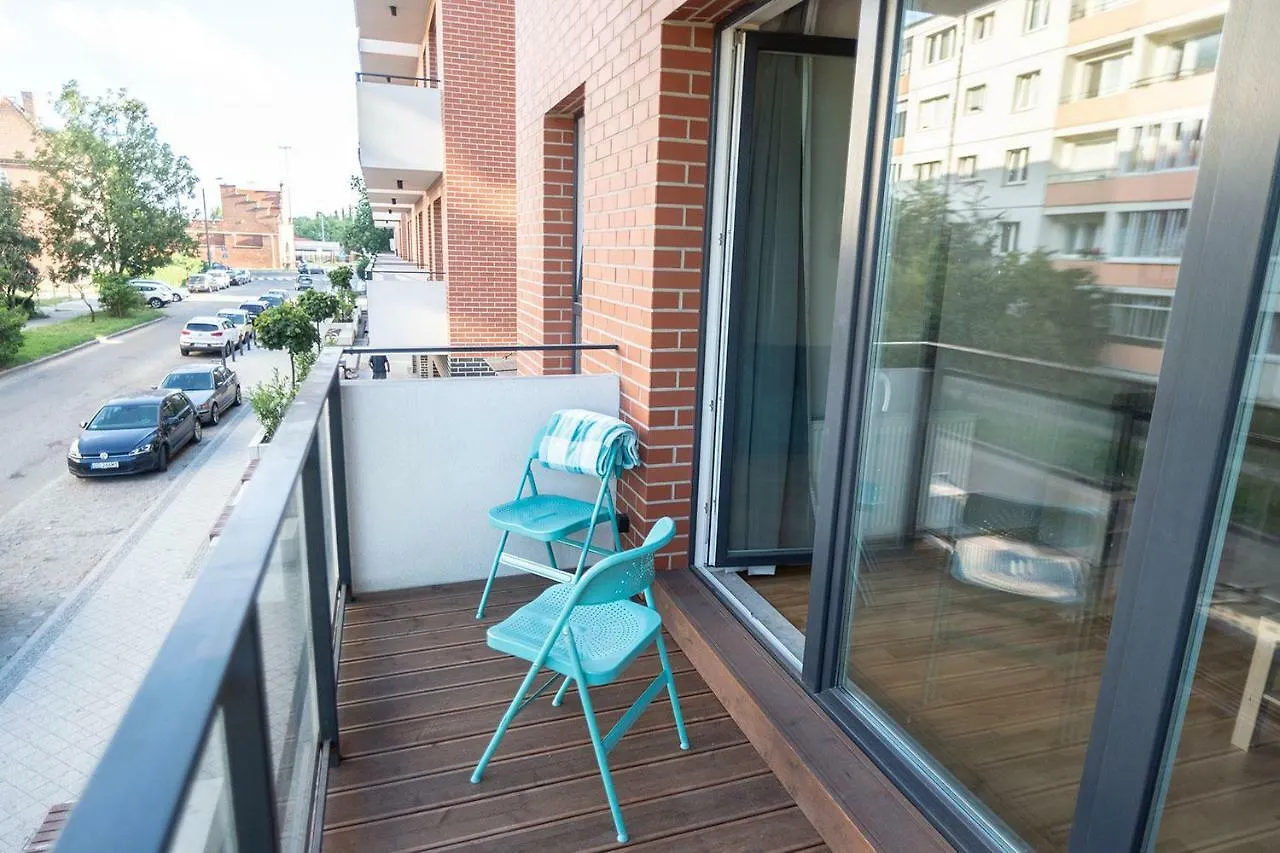 Apartament W Cichej Okolicy 5 Minut Od Centrum Danzig 0*,